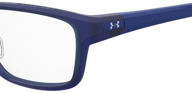 Designer Men Under Armour Eyeglasses: UA 5000 / G - Matte Blue(2)- SpecSMART Eye Clinic (Zoom View)